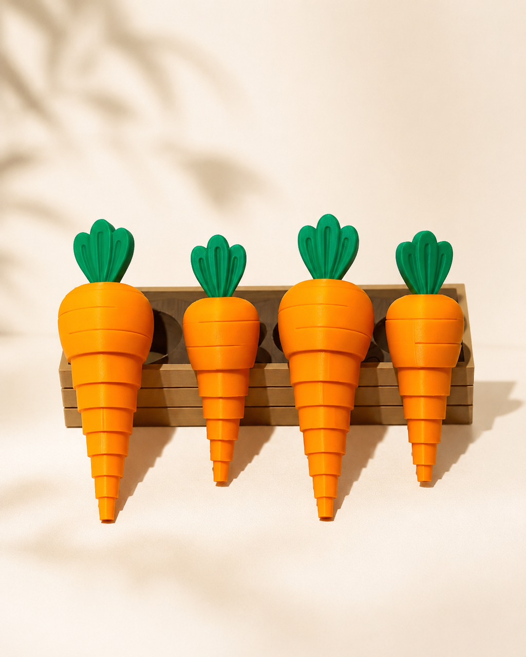 3D Printed Carrot Sorting Toy