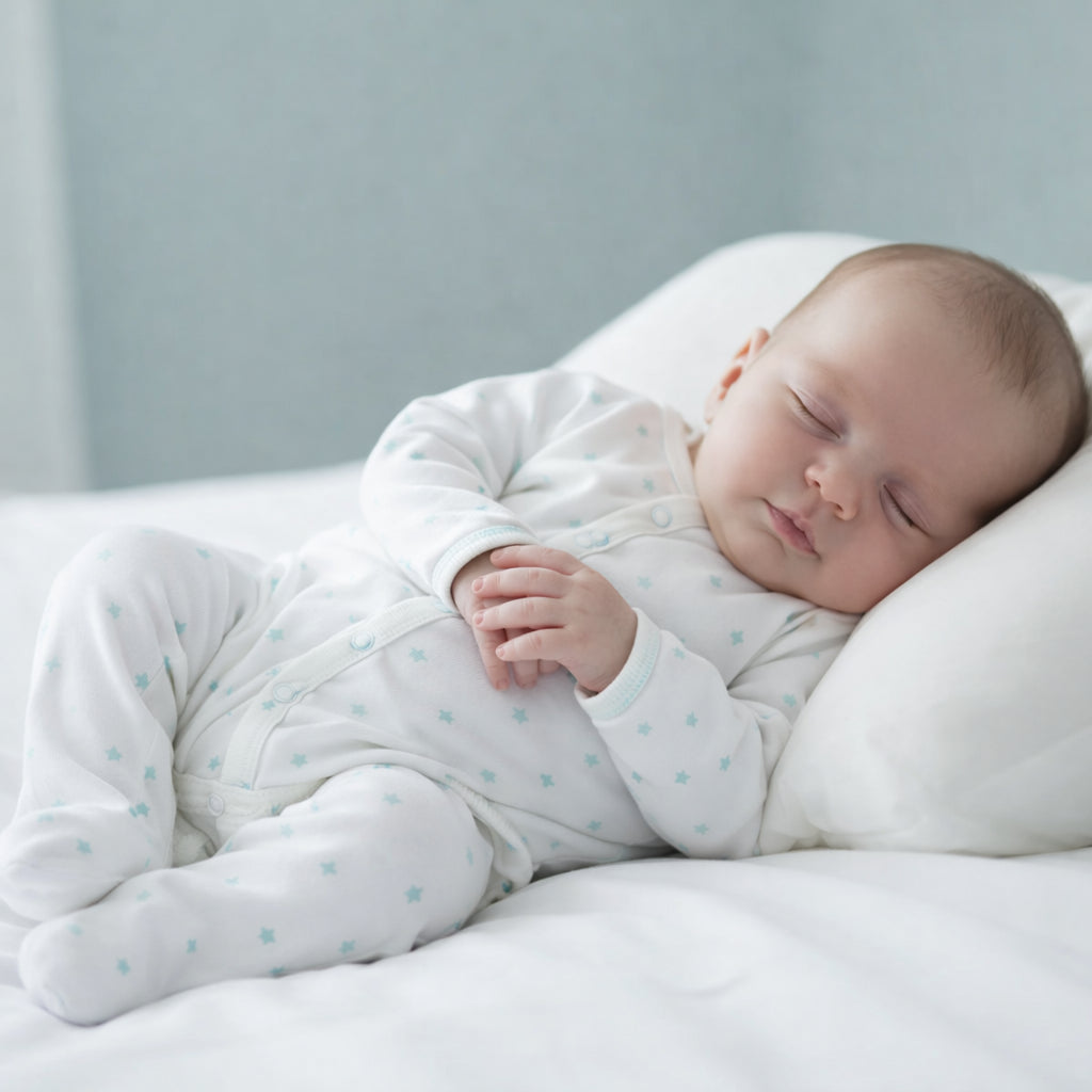 babygrow Outseam - Estrelas Verde-menta