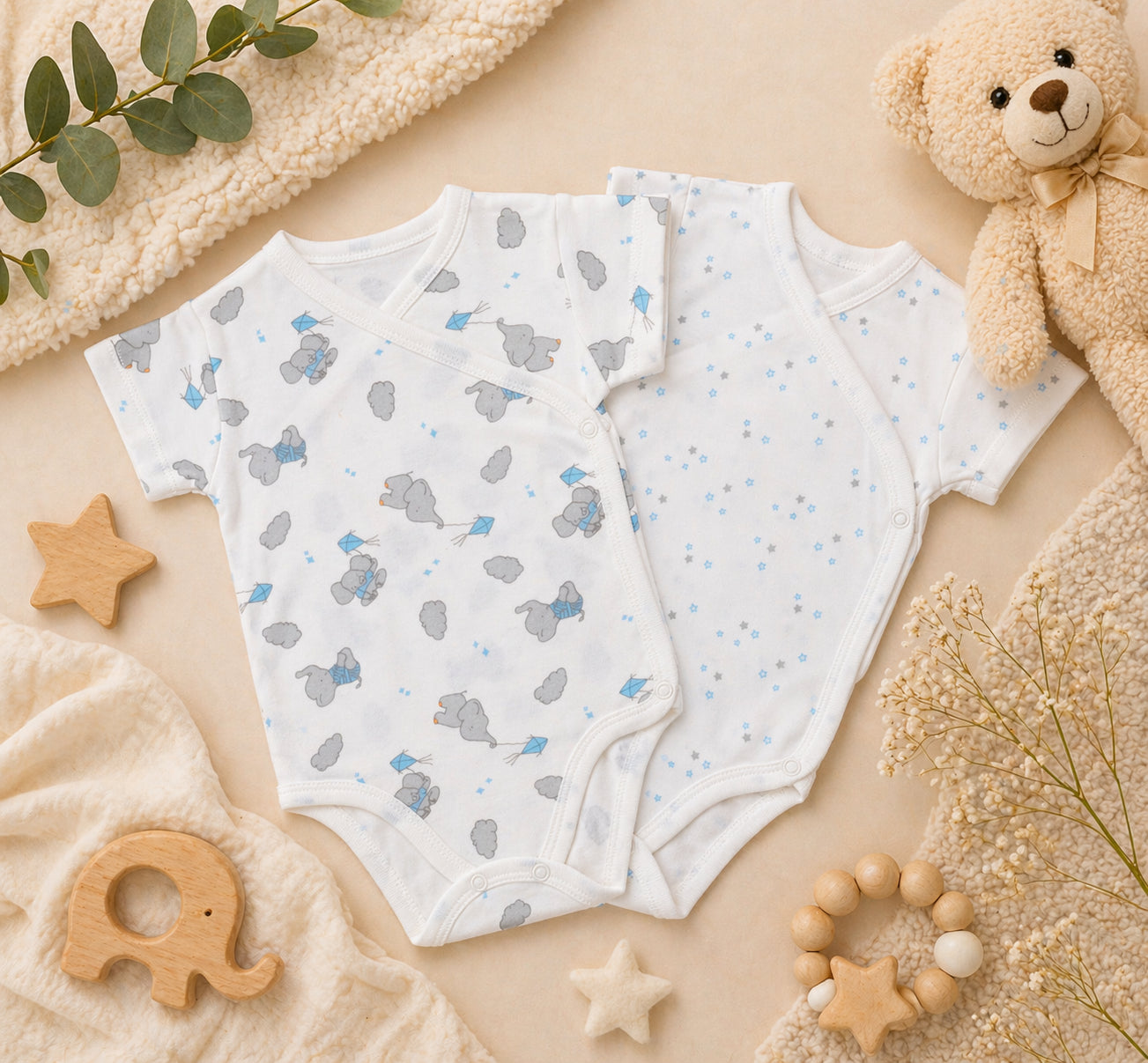 Conjunto de Body - Azul
