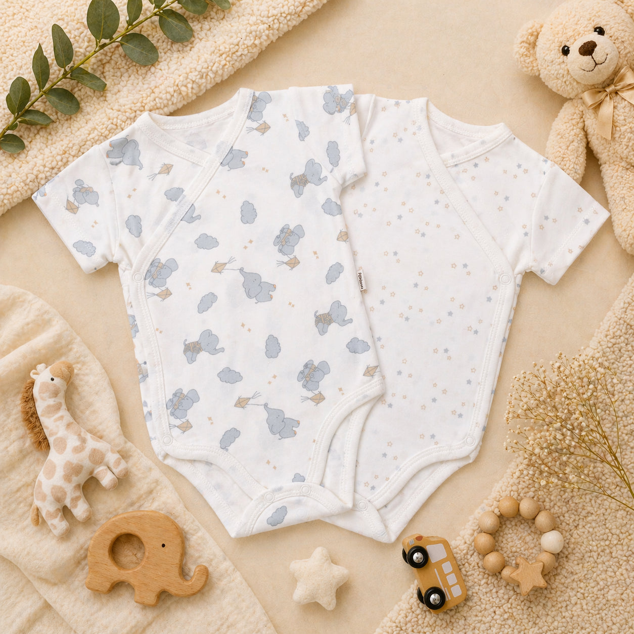 Conjunto de Body - Castanho