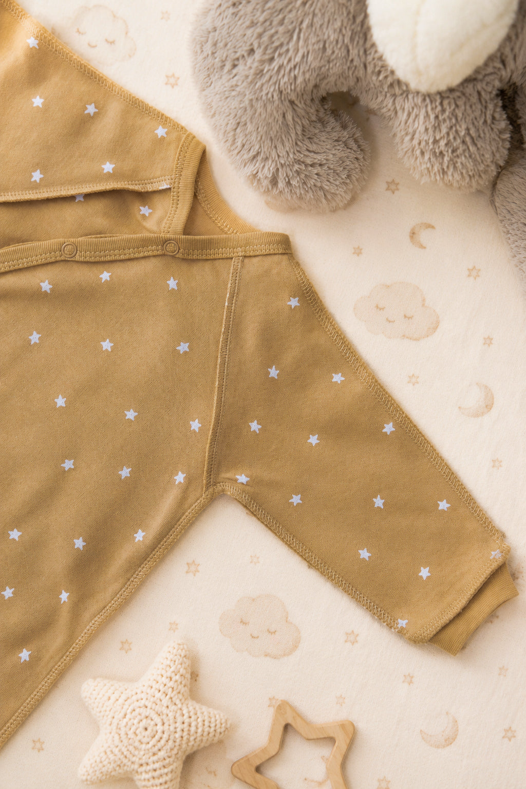 Babygrow Outseam - Castanho