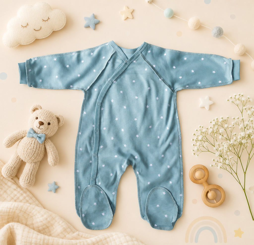 Babygrow Outseam - Cinzento