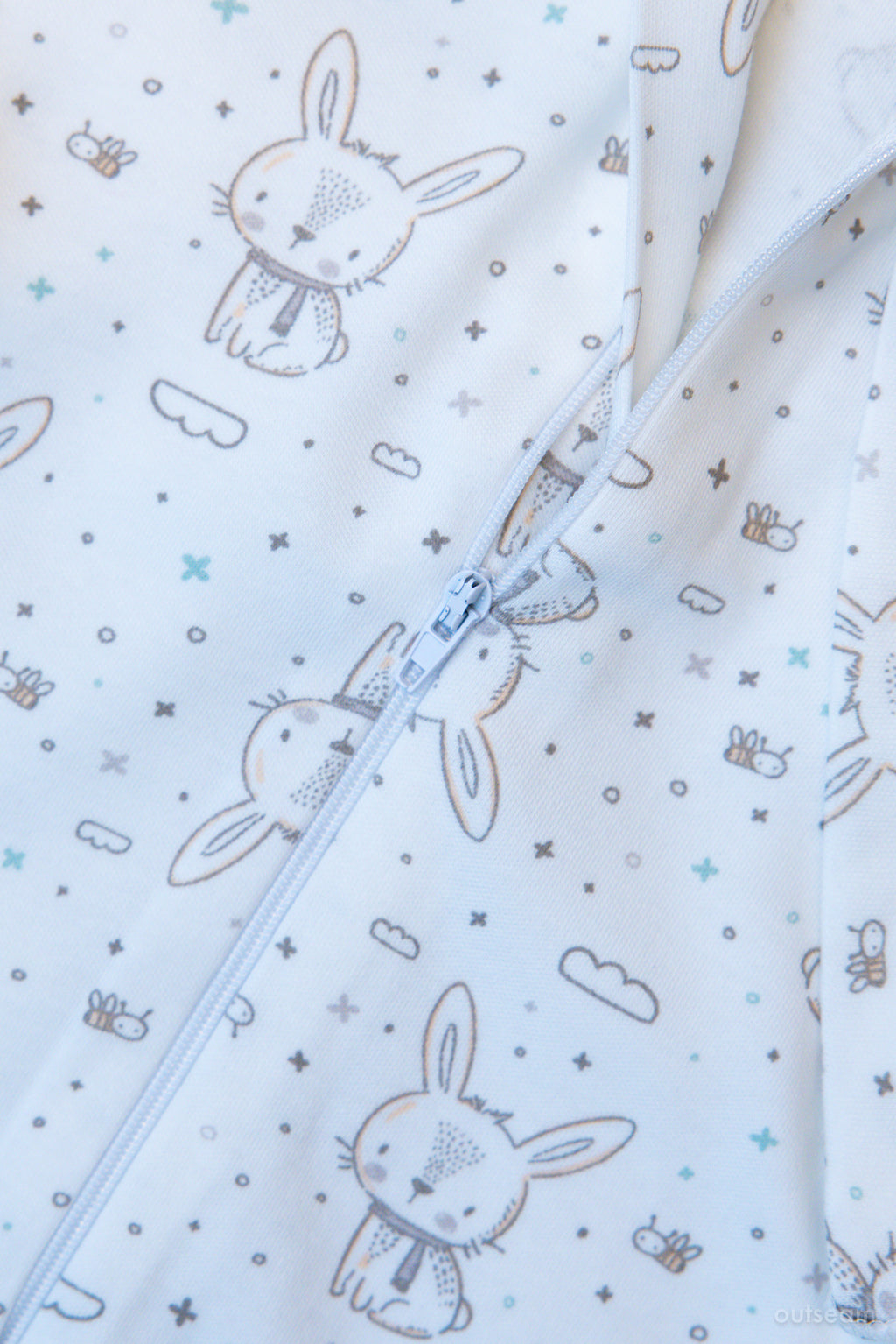 Outseam Newborn Sleep Cocoon Rabbit — detail view 4